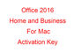 Office 2016 Home And Business Key