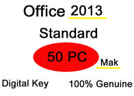 Mak 50pc van softwareoffice standard 2013 de Snelle Kwaliteitsborging van de Productcodeslevering