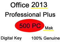 Laptop de Zeer belangrijke Code van PC Microsoft Office 2013, 500PC Office 2013 Pro plus Productcode