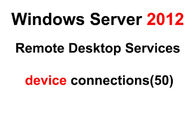 De Sleutel van de Microsoft Serververgunning, Windows Server 2012extern bureaublad 50 Verbindingen