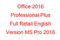 Meertalige Microsoft Office-Beroeps plus Productcode 500 PC 32 van 2016 met 64 bits