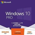 PC 32/Microsoft Windows met 64 bits 10 Vergunningssleutel