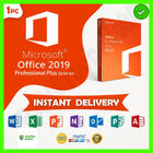 Kleinhandelsu Microsoft Office 2019 Pro plus 5 het Gebruikers100% Werk
