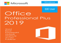 Echte Code 500pc Microsoft Office 2019 Pro plus Mak van de Activerings Zeer belangrijke Vergunning
