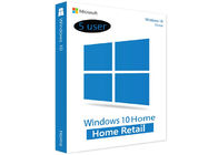 Echt Microsoft Windows 10 Huis 5 Zeer belangrijke de Codekleinhandel van de Gebruikersvergunning