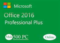 Mak met 32 bits 500PC Office 2016 Pro plus Zeer belangrijke Vergunning