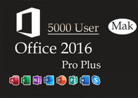 Mak 5000 Gebruiker Office 2016 Pro plus de Globale Digitale licenties van het Versievolume