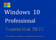 Microsoft Windows 10 Professionele Mak 50 van Vergunnings Zeer belangrijke Volumn Gebruikers met 64 bits met 32 bits